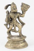 Keleti bronz szobor, m: 10 cm