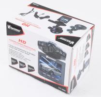 Vakoss autós kamera, tartozékaival, dobozában.