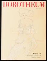 Dorotheum aukciós katalógus, modern művészetek témában, 2024