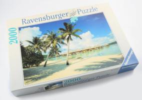 1999 Ravensburger tengerparti látképet ábrázoló 2000 darabos puzzle, eredeti dobozában, bontatlan