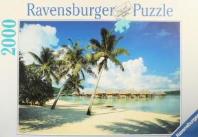 1999 Ravensburger tengerparti látképet ábrázoló 2000 darabos puzzle, eredeti dobozában, bontatlan