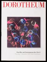 Dorotheum aukciós katalógus, háború utáni és kortárs művészet témában, 2022