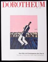 Dorotheum aukciós katalógus, háború utáni és kortárs művészet témában, 2024