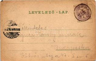 1900 Máriabesnyő (Gödöllő), Neszveda vendéglő, étterem, besnyői templom, kegykép. Schwidernoch Károl...