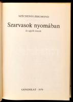 Széchényi Zsigmond: Szarvasok nyomában és egyéb írások. Bp., 1979, Gondolat. Első kiadás. Fekete-feh...