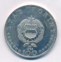 1968. 100Ft Ag "Semmelweis" kapszulában T:AU Adamo EM28