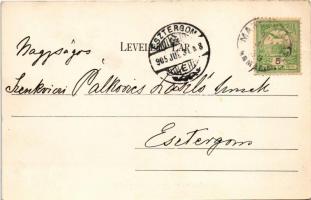 1905 Kurtakeszi, Kurta Keszi, Krátke Kesy Kosihy (Marcelháza, Marczalháza, Marcelová); park / park (...