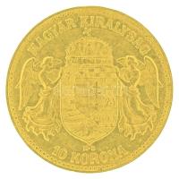 1912KB 10K Au "Ferenc József" Körmöcbánya (3,39g/0.900) T:XF
Hungary 1912KB 10 Korona Au ...