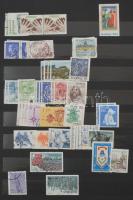 Svédország több példányos előrendező, néhány száz régi és új bélyeg 16 lapos Philux A4-es berakó 16 ...