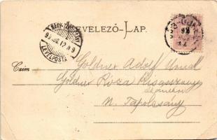 1899 (Vorläufer) Manin-szoros, Maninschlucht, Manínska tiesnava; Vágvölgy Zászkalje felől. Gansel Li...