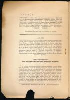 1938 Láthatár. Kisebbségi kultúrszemle. A külföldi magyarok és középeurópai népek szellemi életének ...