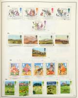 Nagy Britannia + Morocco Agencies, Tanger, Csatorna szigetek tartalmas gyűjtemény, csaknem 5.200 bél...