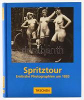Walter Hönscheidt - Uwe Scheid: Spritztour. Erotische Photographie um 1920. Köln, én., Taschen. Német nyelven. Gazdag, erotikus fekete-fehér képanyaggal illusztrált. Kiadói egészvászon-kötés.