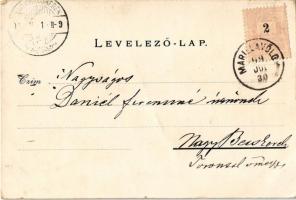 1899 (Vorläufer) Marilla, Marillavölgy, Marila; Sanatorium Marilla, Marilla en Profil / Szanatórium,...