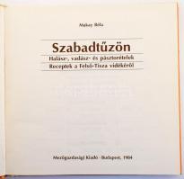 4 darab receptkönyv. Soltész Béla - Méló László: Vadászírások, vadász receptek. Bp.,1987,Sport. Kiad...