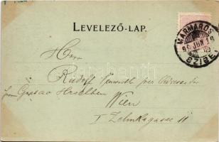 1899 (Vorläufer) Gyertyánliget, Polyana-Gyertyánliget, Kabola Polyána, Kobyletska Poliana (Máramaros...