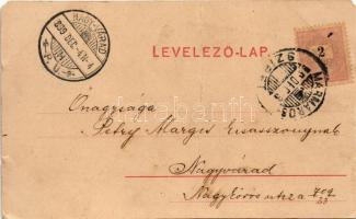 1899 (Vorläufer) Máramarossziget, Sighetu Marmatiei; Római katolikus templom és gimnázium, állami fe...