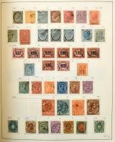 Olaszország tartalmas gyűjtemény, 3.800 bélyeg előrajzolt albumban, főleg bélyegzett anyag rengeteg ...