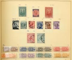 Olaszország tartalmas gyűjtemény, 3.800 bélyeg előrajzolt albumban, főleg bélyegzett anyag rengeteg ...