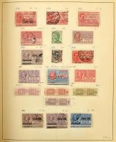 Olaszország tartalmas gyűjtemény, 3.800 bélyeg előrajzolt albumban, főleg bélyegzett anyag rengeteg ...