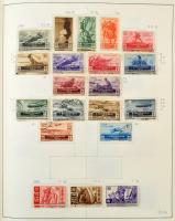 Olaszország tartalmas gyűjtemény, 3.800 bélyeg előrajzolt albumban, főleg bélyegzett anyag rengeteg ...