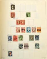 Spanyolország tartalmas gyűjtemény 4.600 db bélyeg előrajzolt albumban, nagyobb részben bélyegzett a...