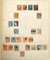 Spanyolország tartalmas gyűjtemény 4.600 db bélyeg előrajzolt albumban, nagyobb részben bélyegzett a...