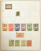 Spanyolország tartalmas gyűjtemény 4.600 db bélyeg előrajzolt albumban, nagyobb részben bélyegzett a...