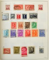 Spanyolország tartalmas gyűjtemény 4.600 db bélyeg előrajzolt albumban, nagyobb részben bélyegzett a...