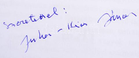 2 db dedikált Juhos-Kiss János kötet: Együtt és mégis külön; Bensőm szorítása. Bp., 1996. Bp., 2022....
