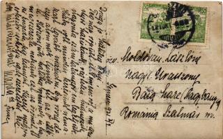 1921 Gemenc, iparvasút, kisvasút utasokkal, gőzmozdony. photo (fl)