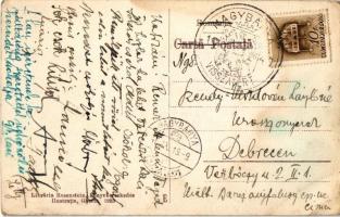 1940 Nagybánya, Baia Mare; Biserica ref. / Református templom. Rosenstein kiadása / Calvinist church...