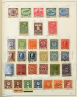 Ausztria + területek nagyon tartalmas gyűjtemény, 5.100 bélyeg előrajzolt albumban, főleg bélyegzett...