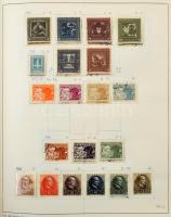 Ausztria + területek nagyon tartalmas gyűjtemény, 5.100 bélyeg előrajzolt albumban, főleg bélyegzett...