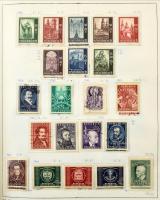 Ausztria + területek nagyon tartalmas gyűjtemény, 5.100 bélyeg előrajzolt albumban, főleg bélyegzett...