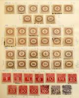 Ausztria + területek nagyon tartalmas gyűjtemény, 5.100 bélyeg előrajzolt albumban, főleg bélyegzett...