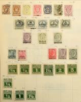 Ausztria + területek nagyon tartalmas gyűjtemény, 5.100 bélyeg előrajzolt albumban, főleg bélyegzett...