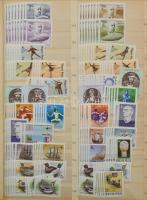 Sorozatok, önálló értékek 1-több példányos rendezője 1988-2002, 20 lapos nagy rugós berakó 12 oldalán