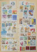 Sorozatok, önálló értékek 1-több példányos rendezője 1988-2002, 20 lapos nagy rugós berakó 12 oldalá...