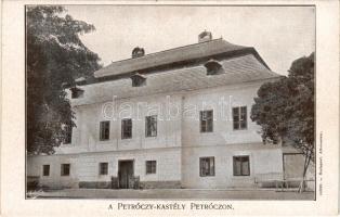Petróc, Garancspetróc, Petrovce; Petróczy kastély / castle (EK)