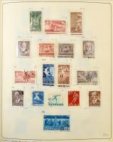 Lengyelország + Gdansk, Levant nagyon tartalmas gyűjtemény, 5.600 bélyeg előrajzolt albumban, főleg ...