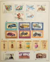 Lengyelország + Gdansk, Levant nagyon tartalmas gyűjtemény, 5.600 bélyeg előrajzolt albumban, főleg ...