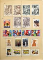 Lengyelország + Gdansk, Levant nagyon tartalmas gyűjtemény, 5.600 bélyeg előrajzolt albumban, főleg ...