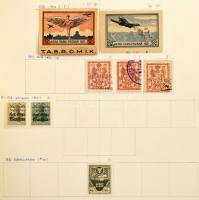 Lengyelország + Gdansk, Levant nagyon tartalmas gyűjtemény, 5.600 bélyeg előrajzolt albumban, főleg ...