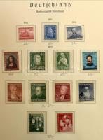 NSZK 1949-1998 tartalmas gyűjtemény sok jó sorral, kevés falcossal 2 db előnyomott Leuchtturm albumban