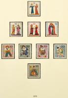 Németország Berlin 1955-1980 gyűjtemény előnyomott Lindner albumban (Mi EUR ca. 900,-)