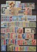 Többletpédányok nyugat-európai országokból, érdekes tétel jobb kiadásokkal, blokkokkal, szétesett 16...