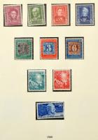 NSZK 1949-1971 Néhány bélyeg híján teljes, néhány bélyeg kivételével postatiszta gyűjtemény Lindner falcmentes előnyomott albumban. Szép anyag! (Mi EUR 3.400.-)