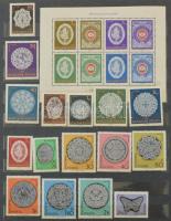 Tétel a 20-as 60-as évekből jobb kiadásokkal, blokkokkal 12 lapos nagy berakóban. Érdemes megnézni!