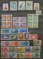 Tétel a 20-as 60-as évekből jobb kiadásokkal, blokkokkal 12 lapos nagy berakóban. Érdemes megnézni!